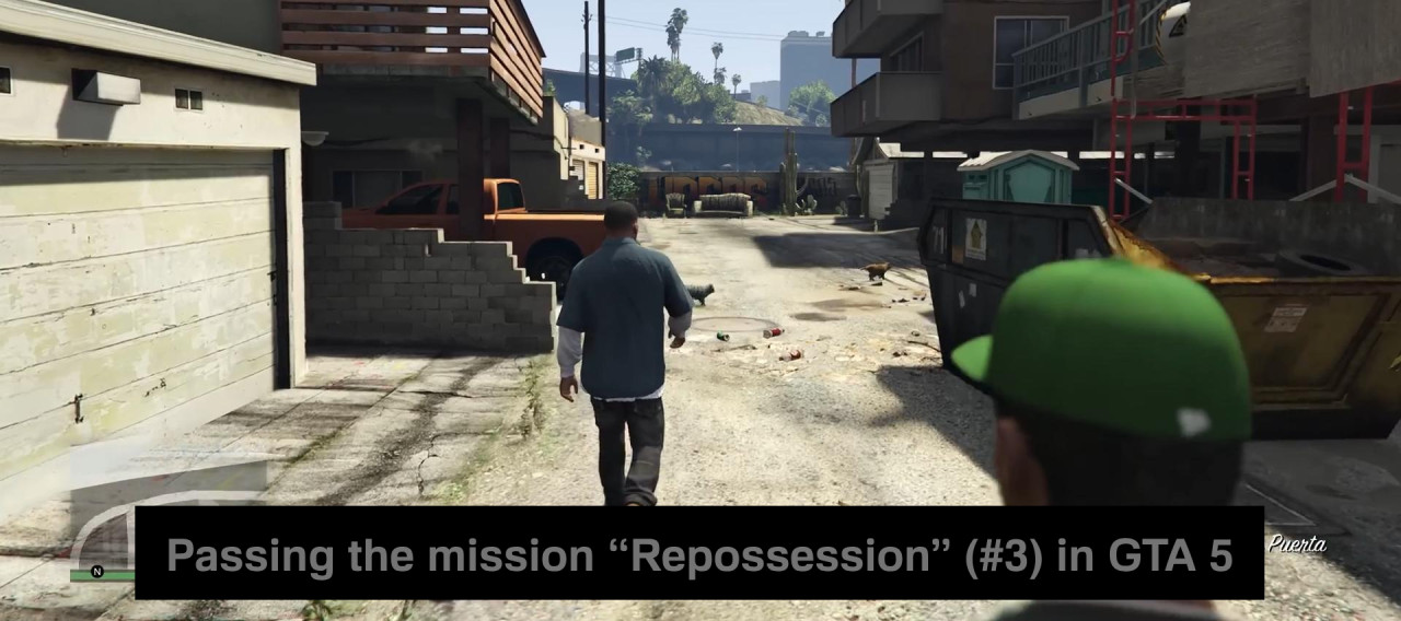 Passing the mission “Repossession” (#3) in GTA 5